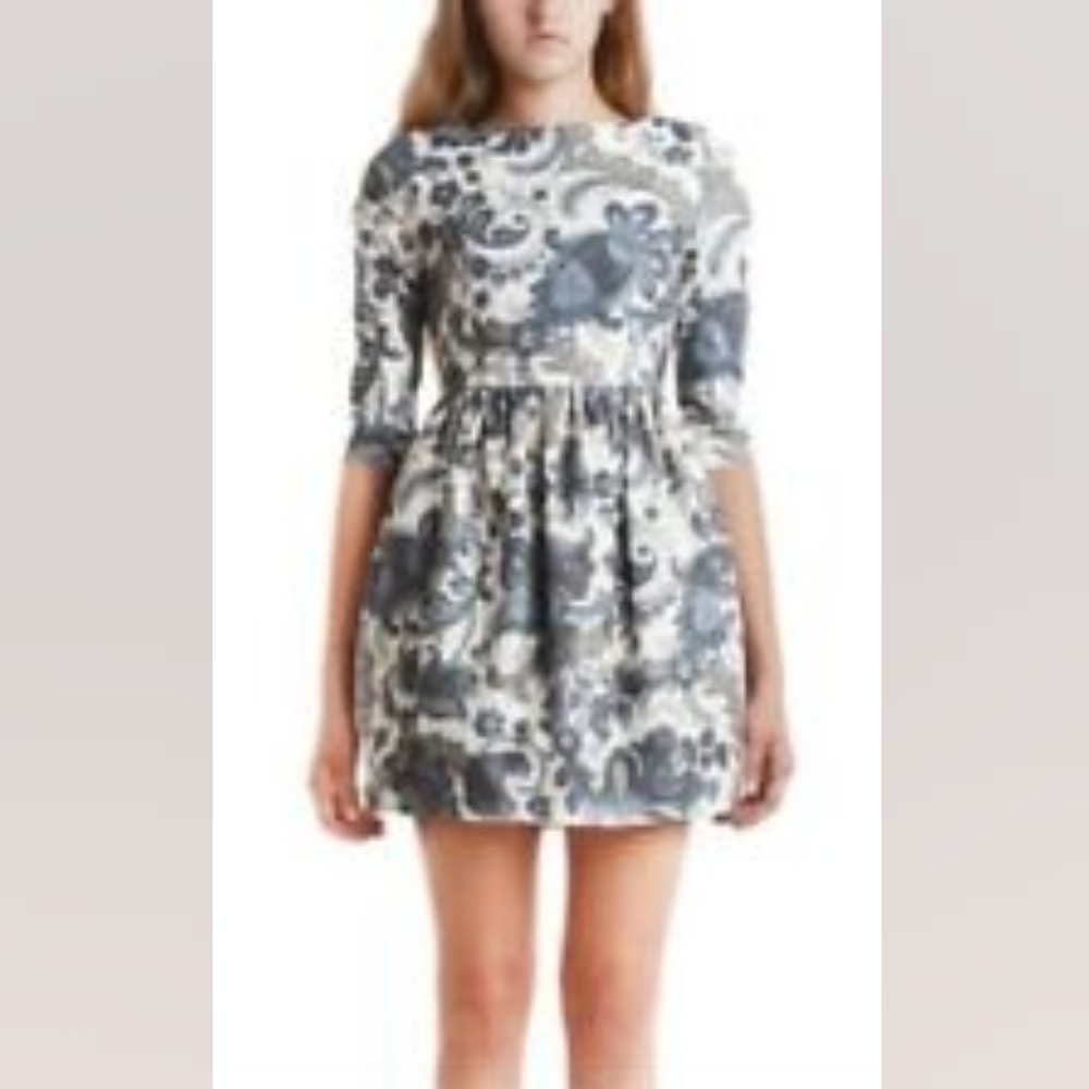 Suno floral mini dress size 0
